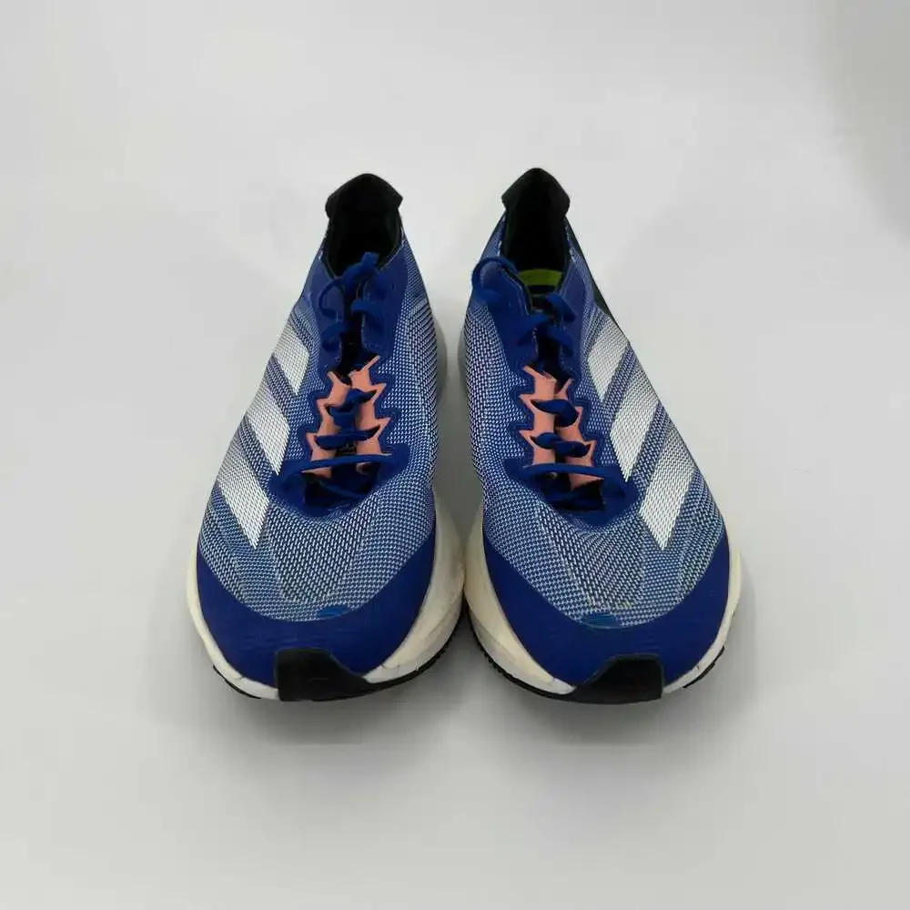 Adidas Blue Synthetic Athletic Sneakers | Men's Size 9
